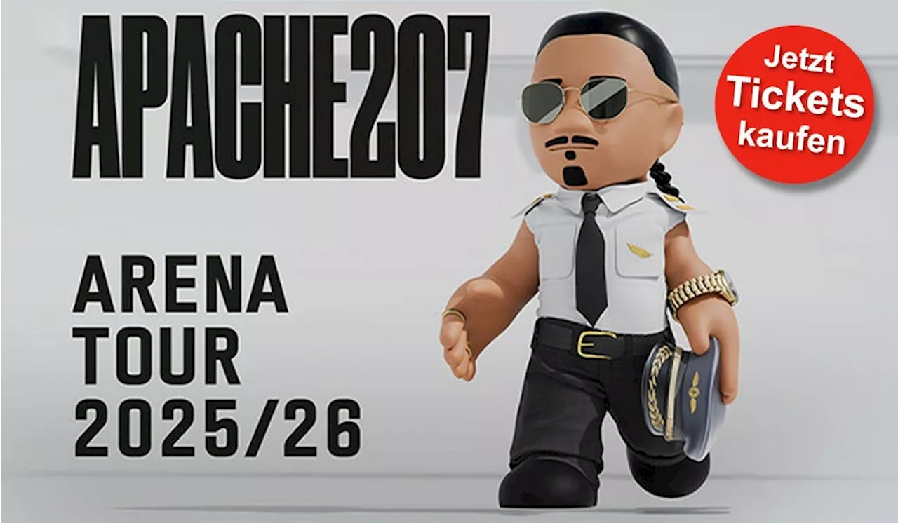 Apache 207 auf Arena-Tour 2025/26 Ticket-Vorverkauf gestartet – jetzt Tickets sichern