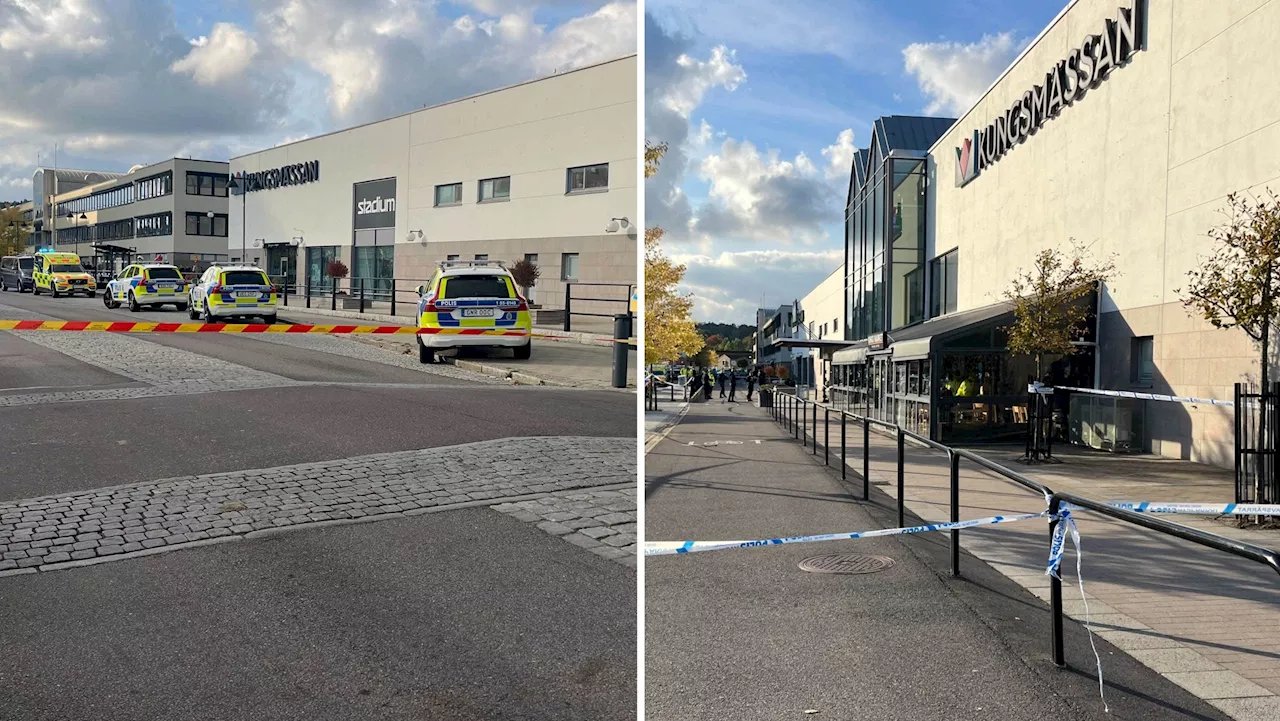 En person skjuten på Kungsmässan