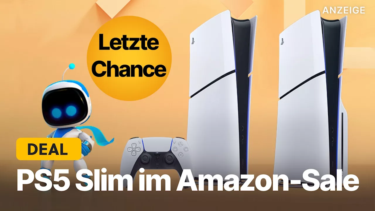 Letzte Chance: PS5 Slim Disc & Digital Edition nur noch heute im Amazon-Angebot schnappen!