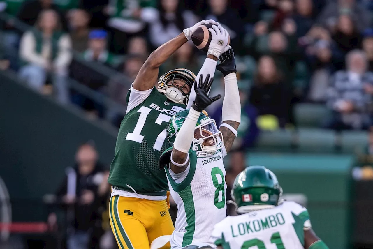 Saskatchewan Roughriders edge Edmonton Elks 28-24, clinch playoff berth