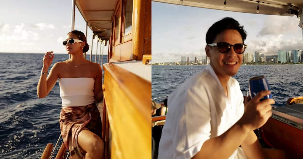 Gabbi Garcia, Khalil Ramos enjoy breakfast cruise in Hawaii