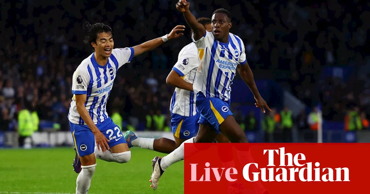 Brighton 3-2 Tottenham: Premier League