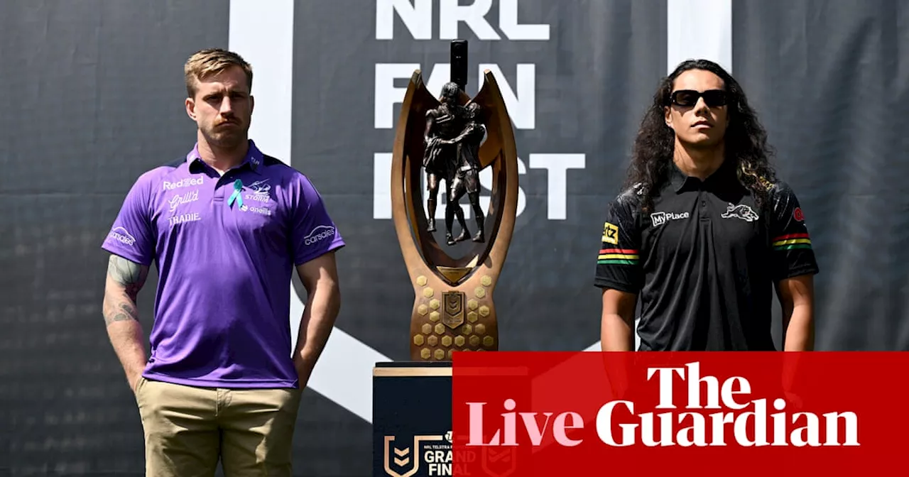 NRL grand final 2024: Melbourne Storm v Penrith Panthers