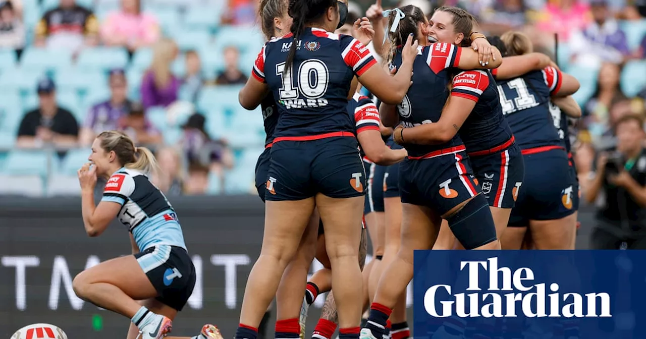 Sydney Roosters hold off brave Cronulla Sharks in grand final to win second NRLW title