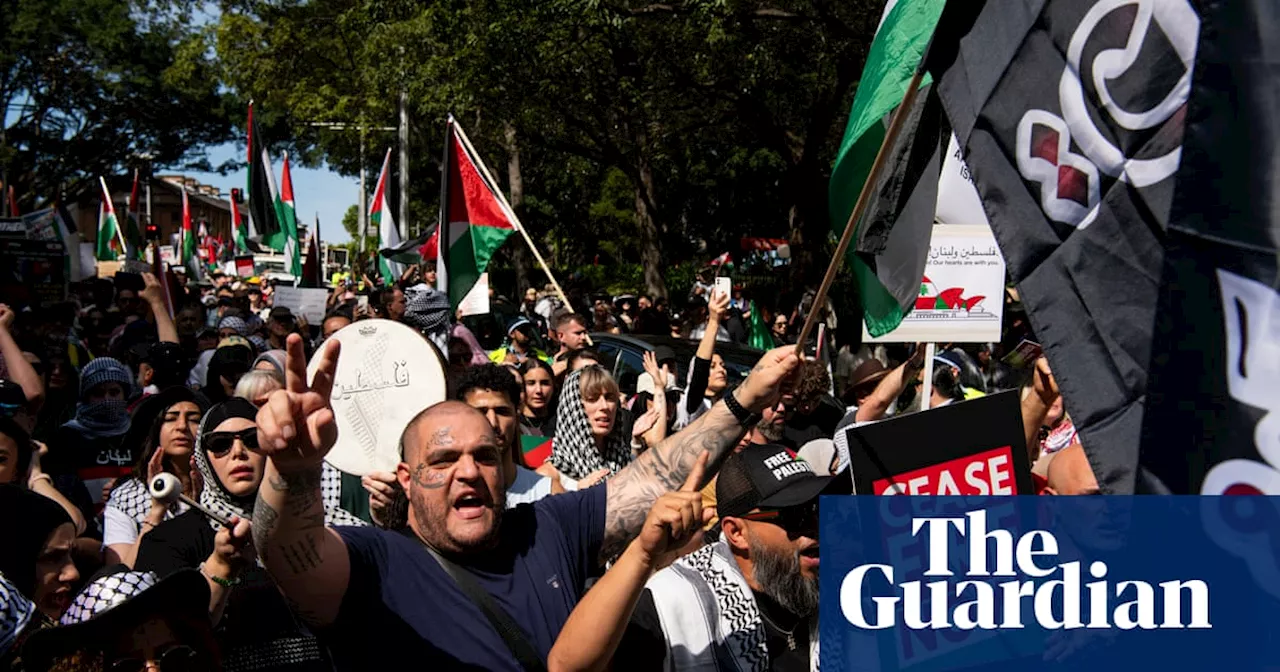 ‘We just want peace’: anger and grief as thousands of pro-Palestine protesters rally across Australia