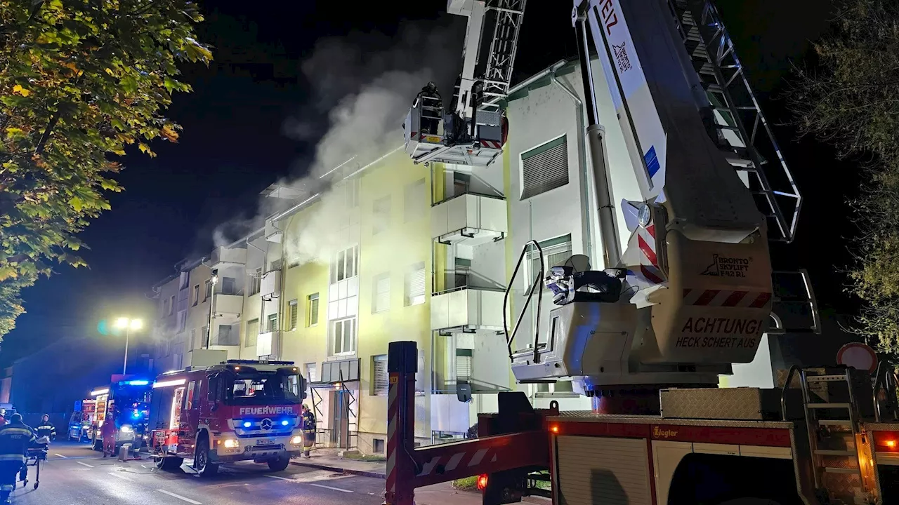 Einsatz im Bezirk Weiz - Feuerwehr rettet Mann aus Flammen-Wohnung