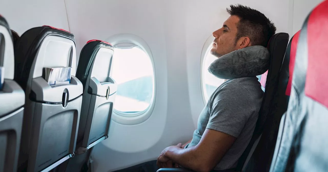 Plane passenger's three-step trick to sleeping on flight if you can't get comfy