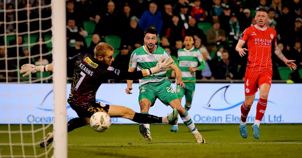 Shamrock Rovers ‘bang in’ Premier Division title race after win over faltering Shelbourne