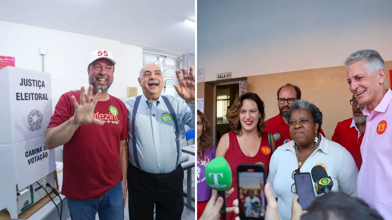 Ministros de Lula votam com candidatos em Belo Horizonte e disputam imagem do presidente