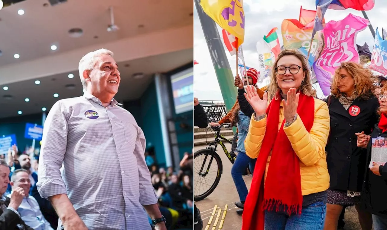 Sebastião Melo e Maria do Rosário disputam segundo turno em Porto Alegre