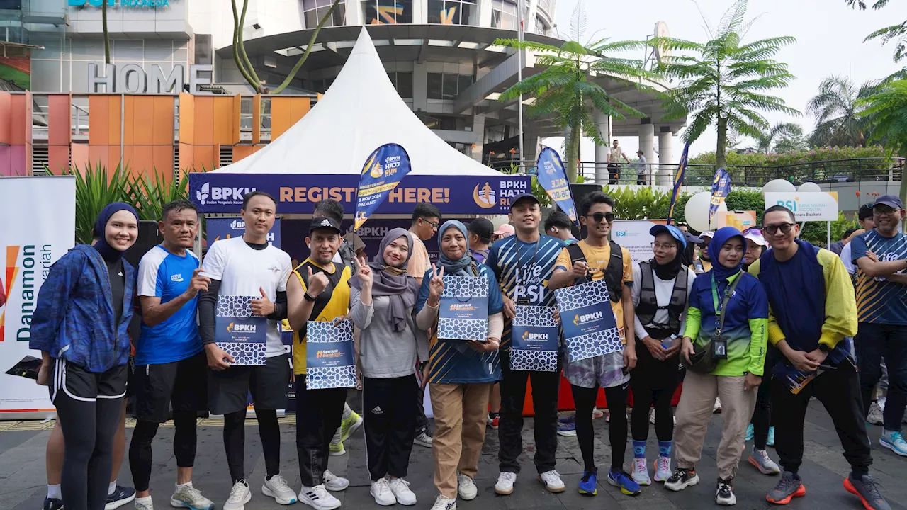 Road to BPKH Hajj Run 2024 di Car Free Day: Kampanye Peduli Kesehatan Haji