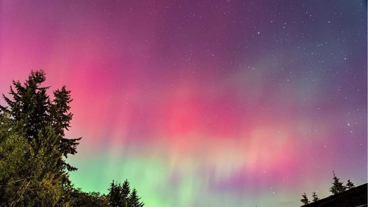 Strong solar storm could bring northern lights to western Washington