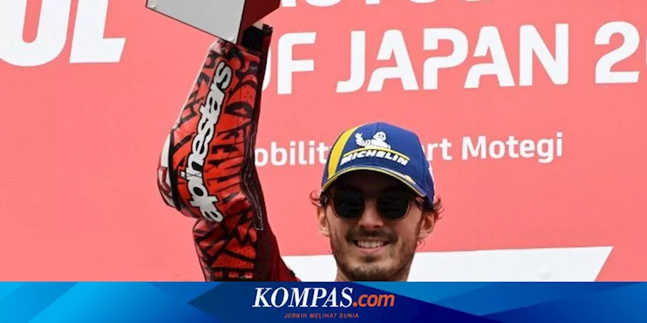 Bagnaia Menangi MotoGP Jepang 2024, Masuk Grup Legenda bareng Rossi