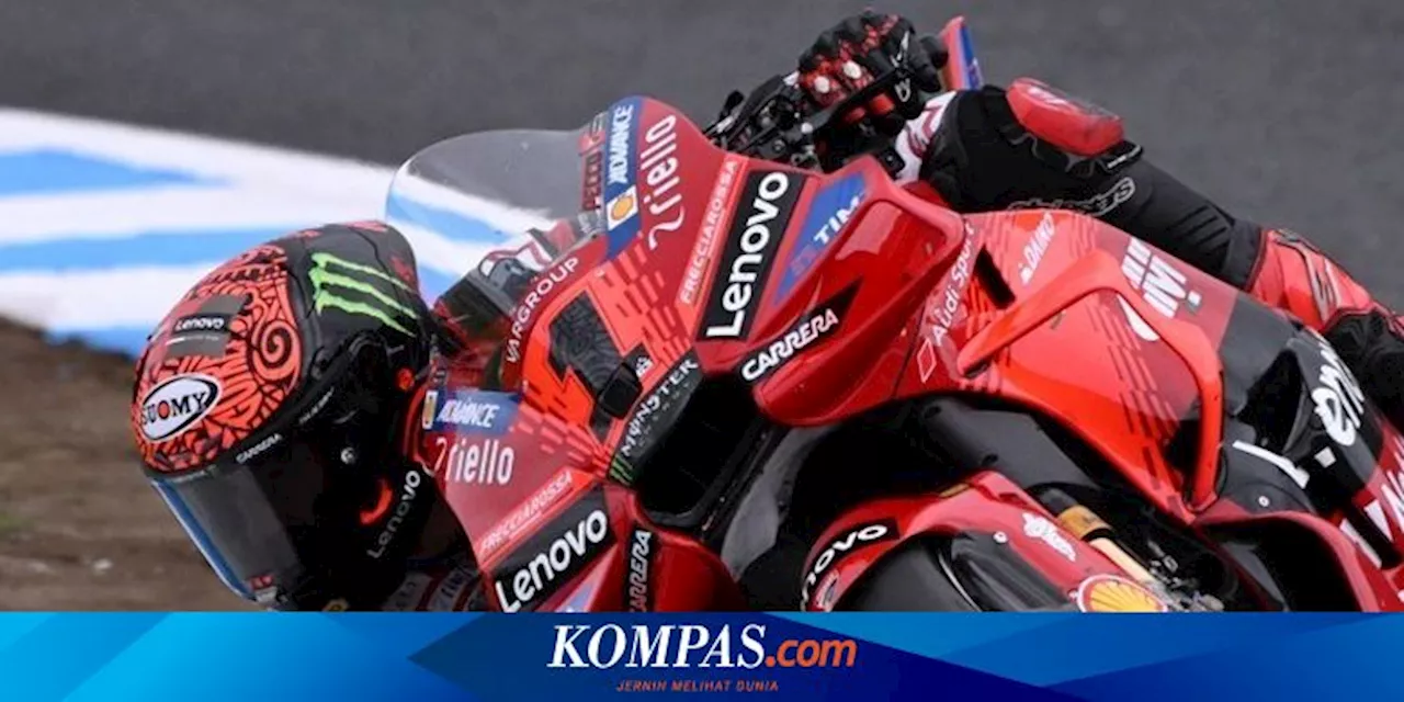 Bagnaia Strategi Aman Menang di Sprint Race MotoGP Jepang