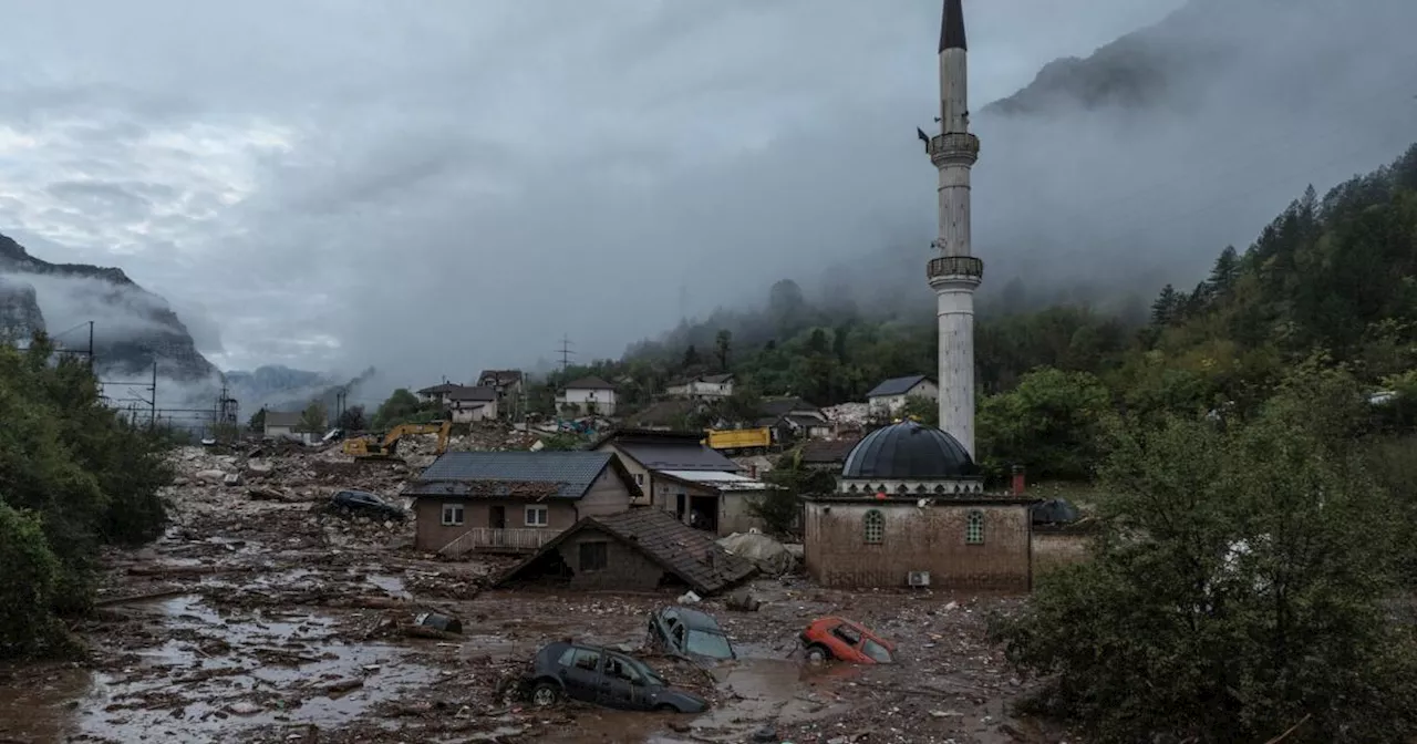 Nach Überschwemmungen in Bosnien-Herzegowina Dutzende vermisst