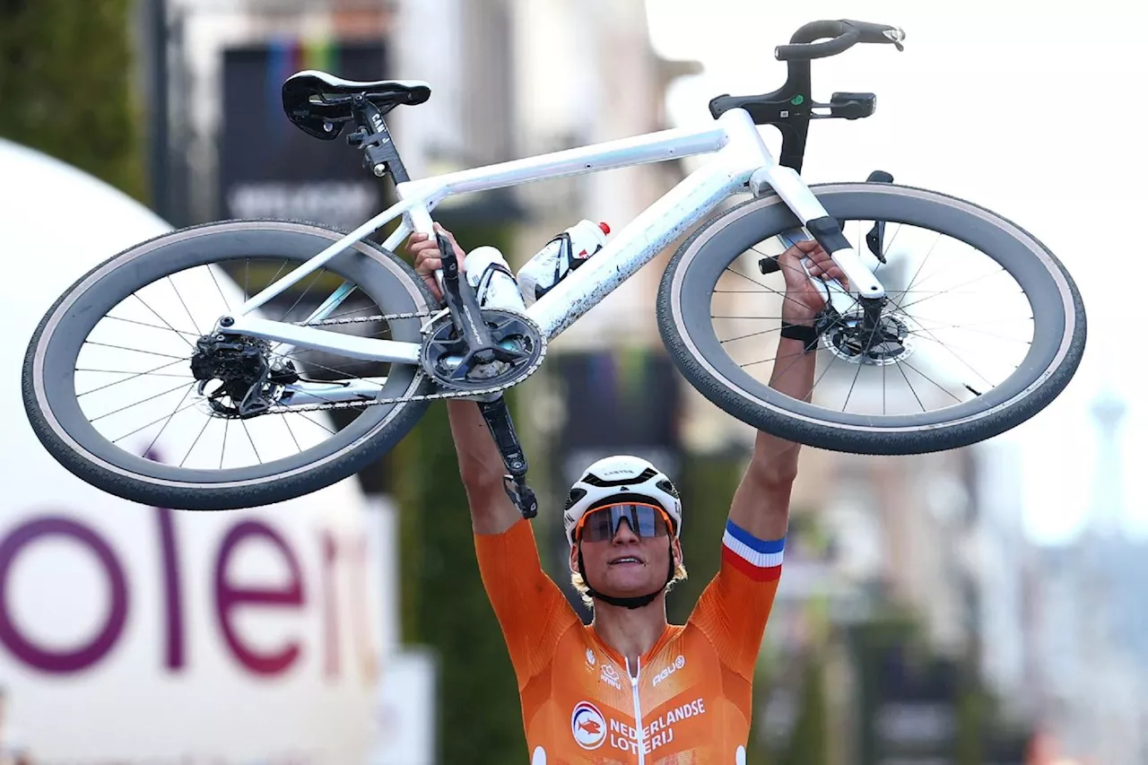 Cyclisme: Mathieu van der Poel sacré champion du monde de gravel