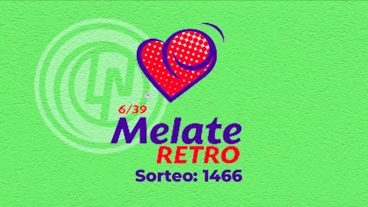 Resultados del sorteo Melate Retro 1466: números ganadores del 5 de octubre del 2024