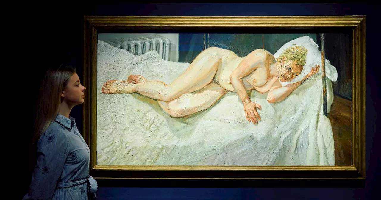 Un nu de Lucian Freud, «chef-d’œuvre tardif», en majesté aux enchères à Londres