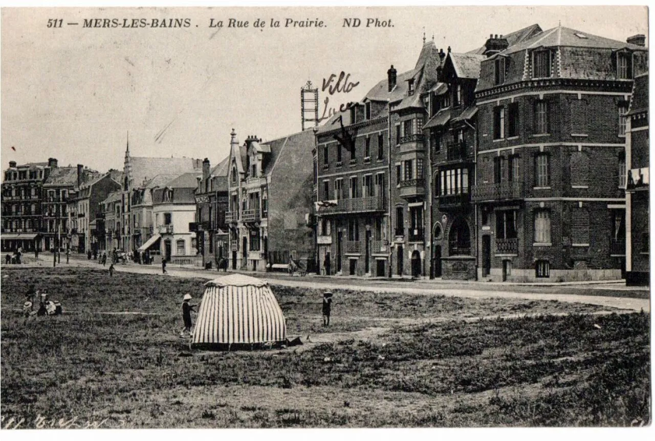 Mers-les-Bains d'hier à aujourd'hui : La rue des Canadiens