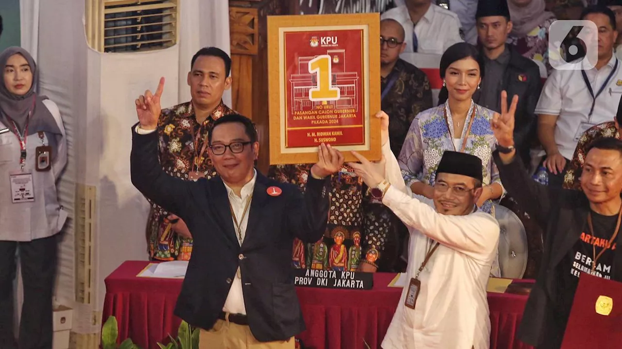 Ridwan Kamil Optimistis Bakal Dominasi Debat Perdana Pilgub Jakarta Malam Ini