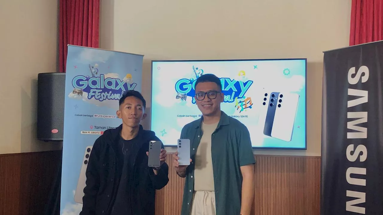 Samsung Galaxy FEstival: Eksplor Kemampuan Galaxy S24 FE Bareng Kevin Pramudya