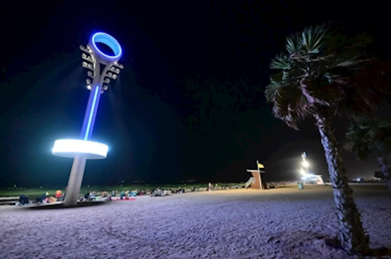 Too hot by day, Dubai’s night beaches offer cool refuge for residents, drawing over a million visitors