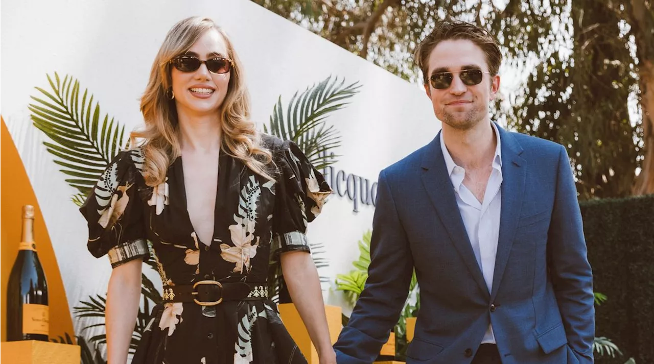 Suki Waterhouse Wears Floral Maxi Dress Alongside Robert Pattinson in First Joint Appearance Since Becoming Parents