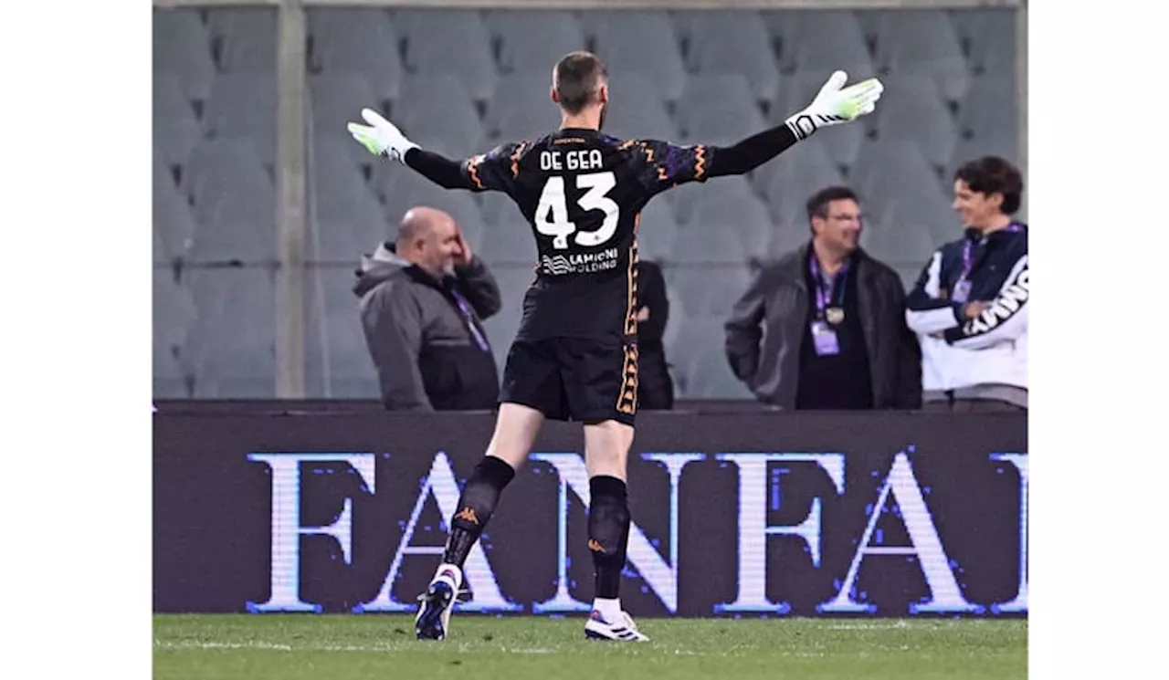 Fiorentina vs AC Milan, David De Gea Tahan Dua Penalti, La Viola Menang