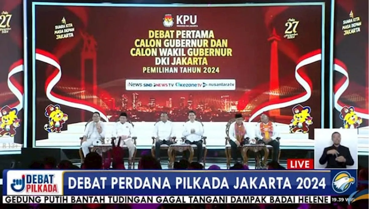 Ini Visi Misi Dharma-Kun di Debat Cagub DKI Jakarta