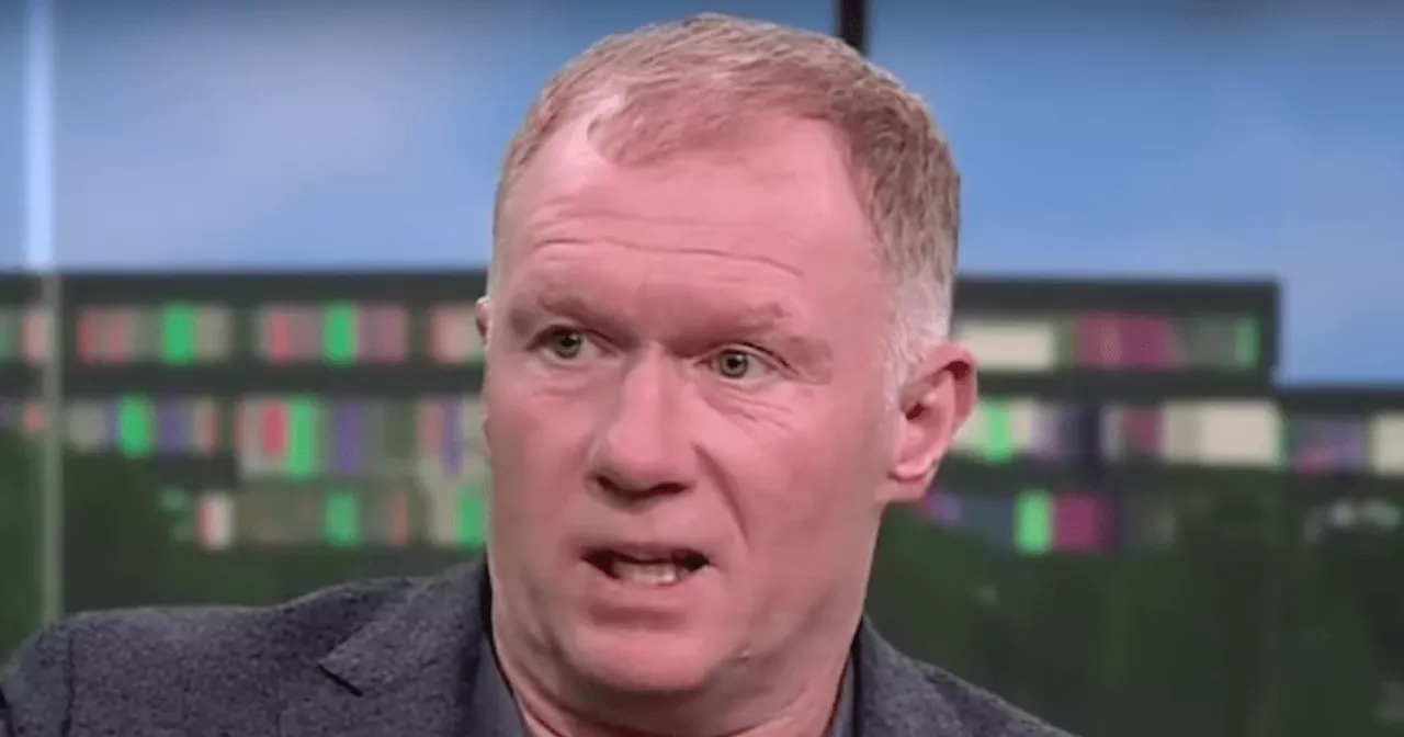 Paul Scholes questions Man Utd signing after Aston Villa draw