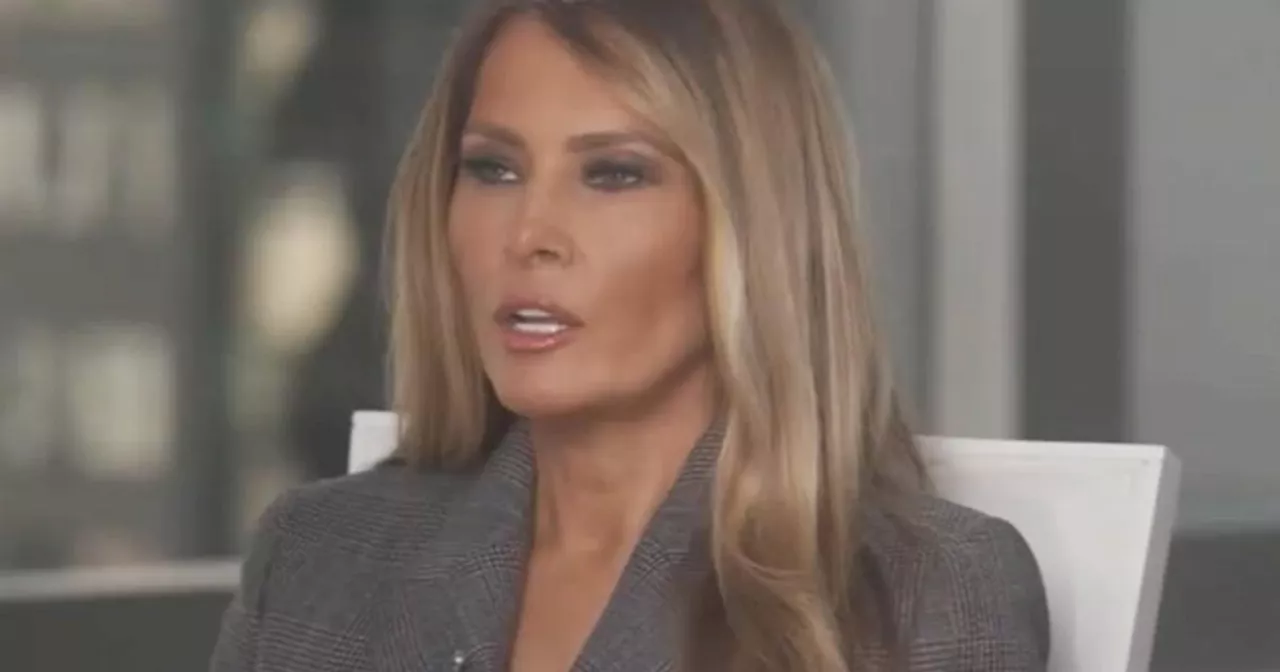 Melania Trump reveals the reason why she swatted Trump's hand away