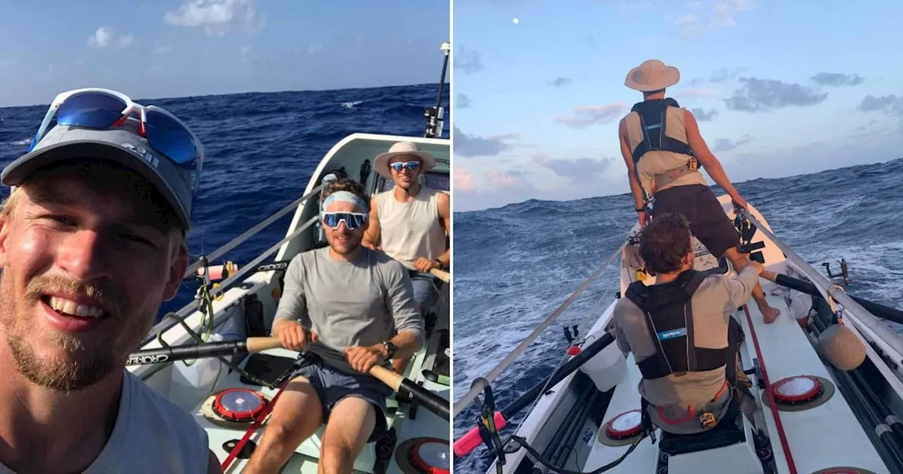 Three brothers set to row 14,000 miles across Pacific Ocean to help save the planet