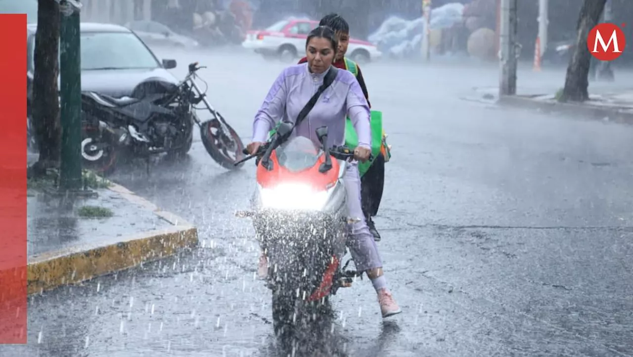 Activan alerta amarilla por lluvias en alcaldías de CdMx; hay avance lento en líneas del Metro