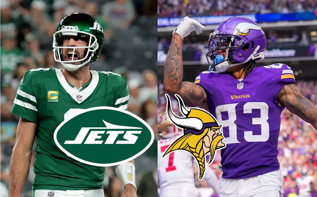 Jets vs Vikings: ¿Dónde y a qué hora VER semana 5 HOY de la NFL 2024?