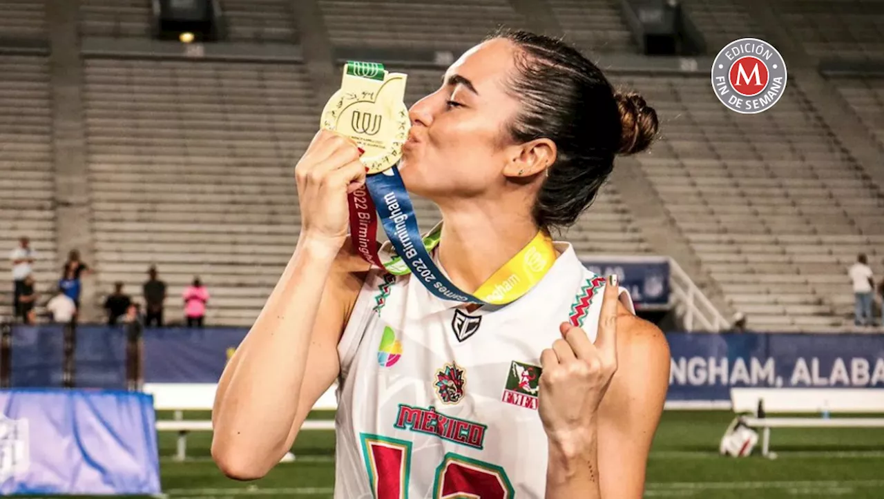 Rebeca Landa, por cumplir el sueño olímpico en el flag football de Los Angeles 2028