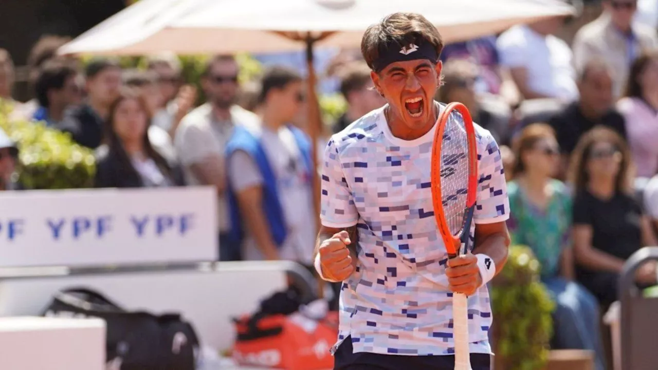 Francisco Comesaña venció a Federico Coria y se coronó en el Challenger de Buenos Aires