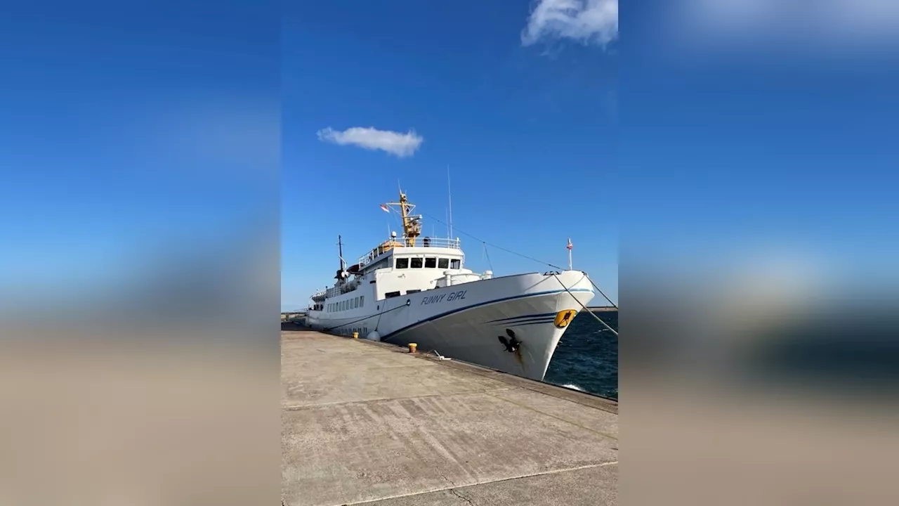 Havarie vor Helgoland: Fähre „Funny Girl“ treibt in Nordsee