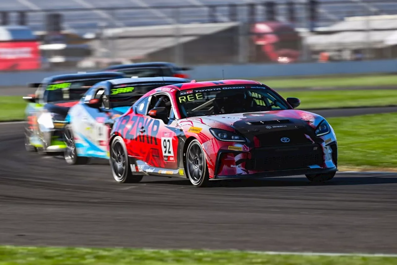 Weekend report: Keanu Reeves races the Toyota GR Cup season finale