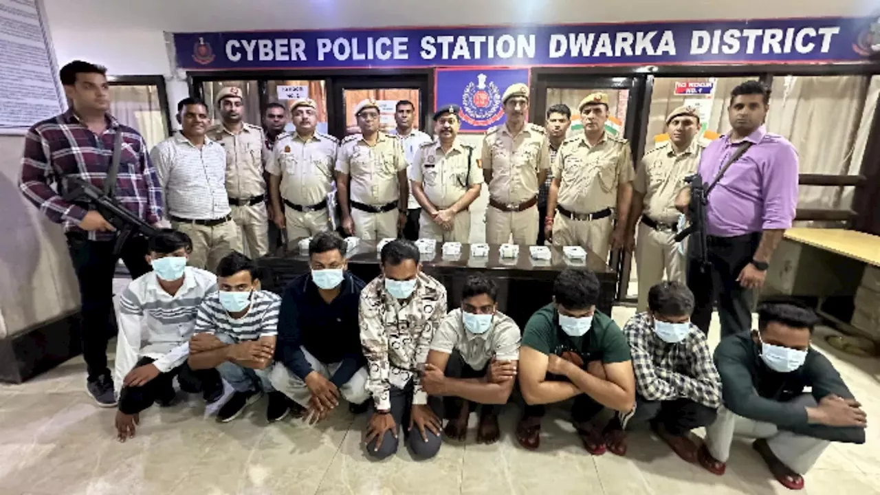 राजस्थान और गुजरात में दिल्ली पुलिस की रेड, 8 साइबर अपराधियों पर शिकंजा, ऐसे करते थे धोखाधड़ी