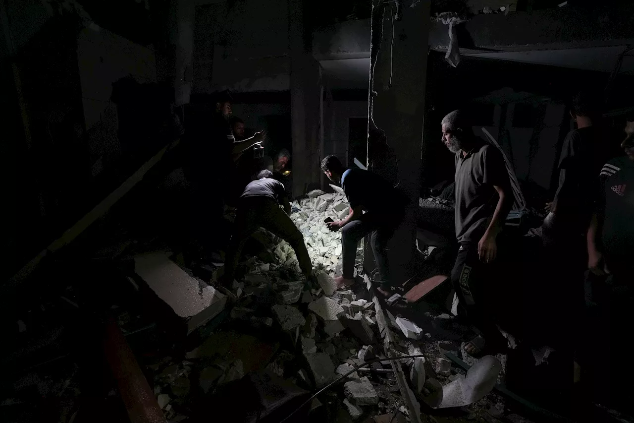 A strike on a mosque kills 19 as Israel bombards northern Gaza and Beirut