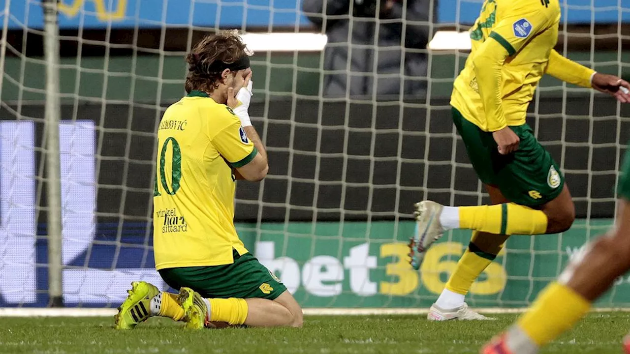 Guth kop Fortuna op 1-0 tegen zwoegend AZ • Halilovic mist penalty, AZ raakt kruising