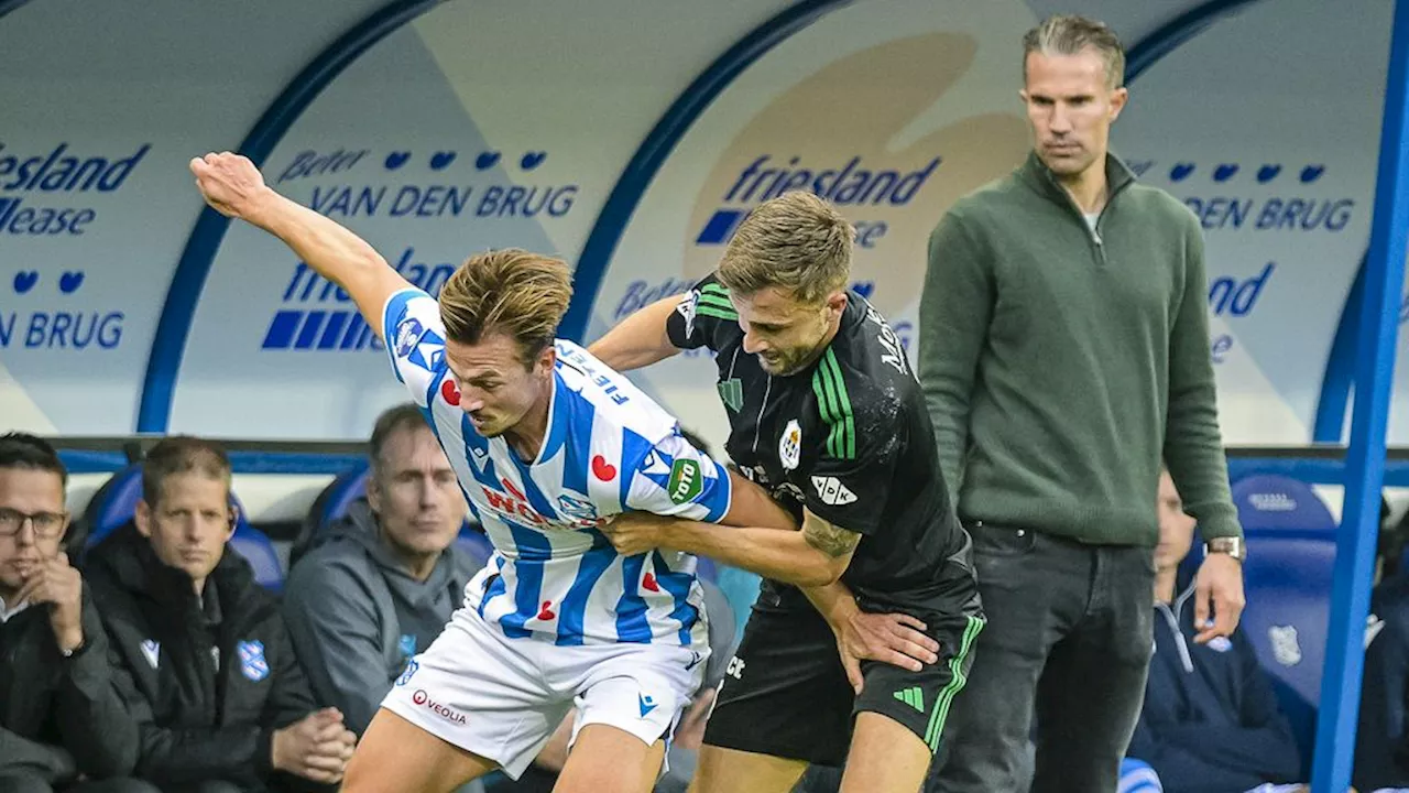 Heerenveen-PEC begint boeiend, maar eindigt in bloedeloos gelijkspel