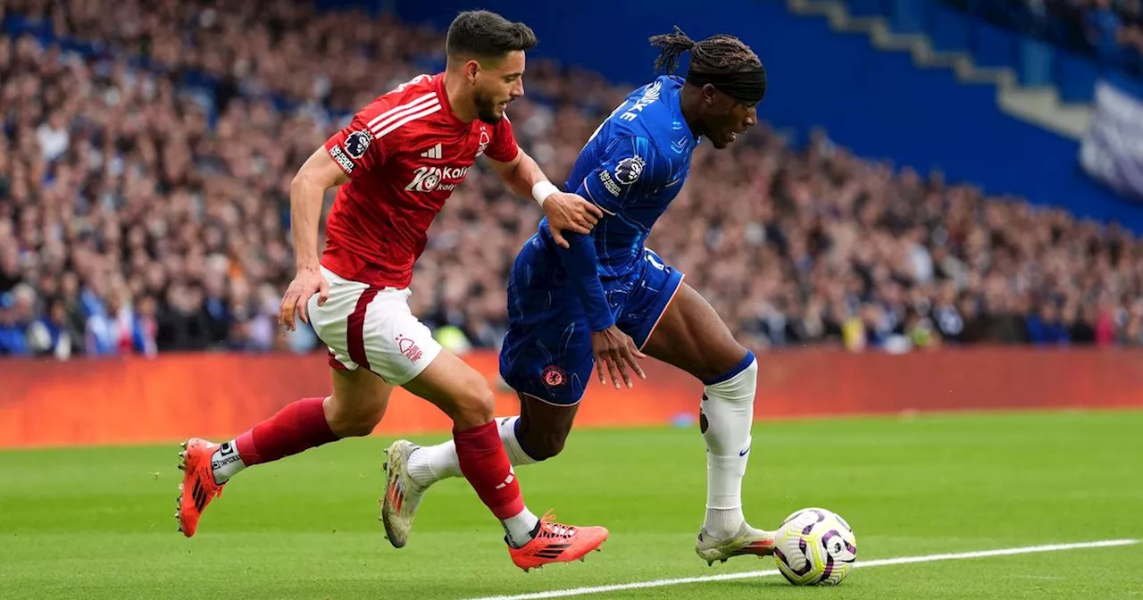 Chelsea 1 Nottingham Forest 1 LIVE - Wood opener cancelled out by Madueke, Ward-Prowse sent off