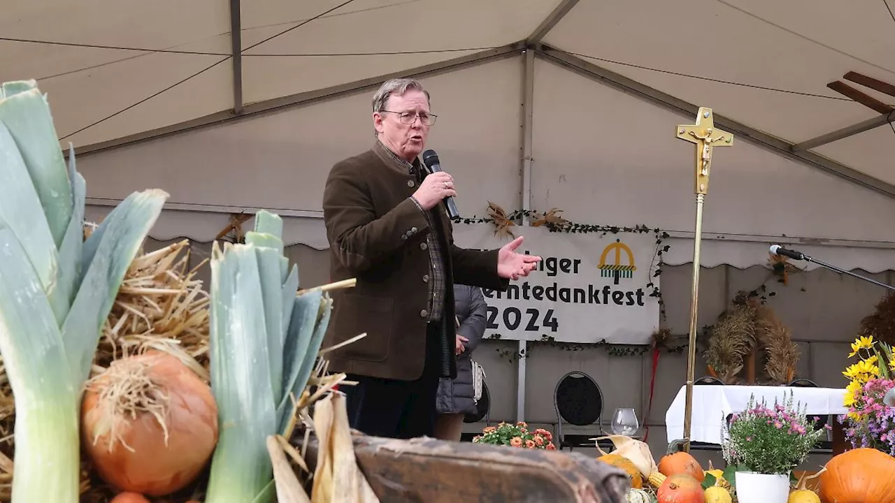 Thüringen: Erntedankfest: Ramelow warnt vor Bodenspekulation