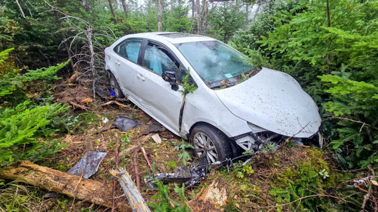 Dramatic crash knocks out traffic lights, sends one person to hospital