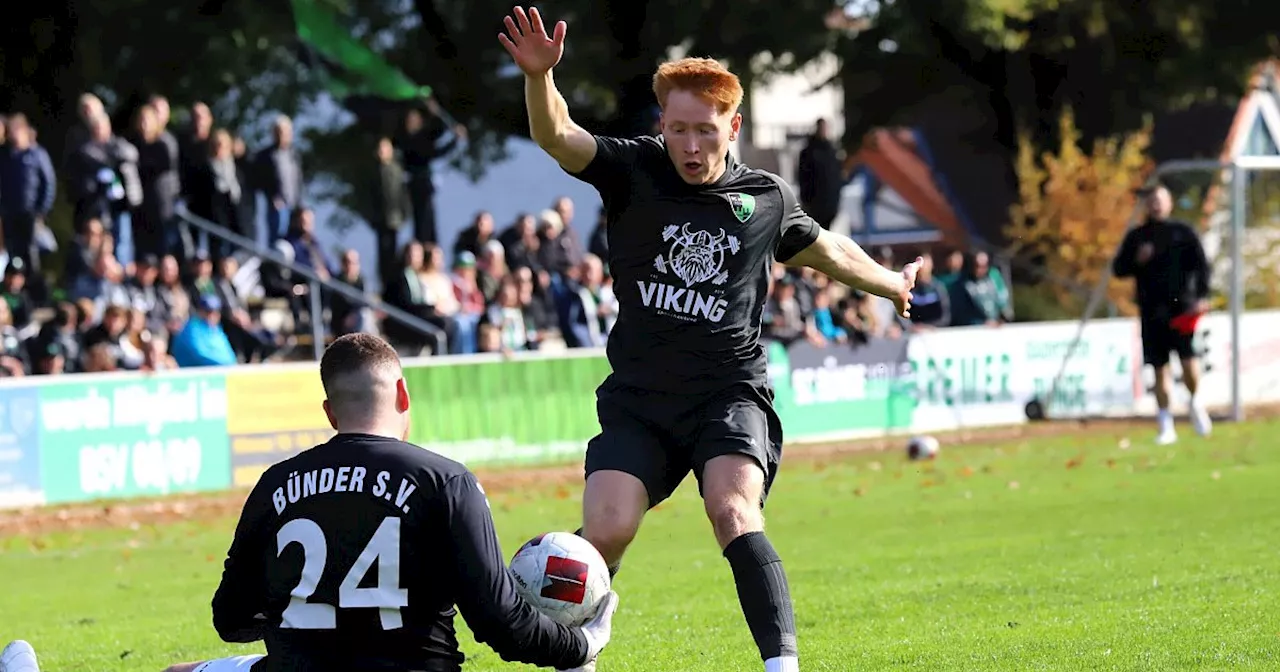 Bünder Derby mit zwei Roten Karten und zwei Toren