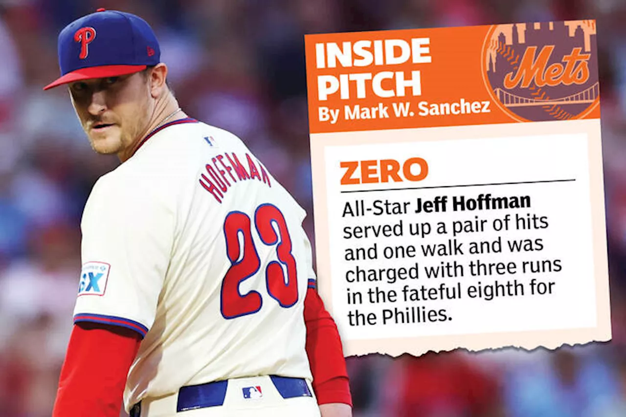 Heroes, zeros from Mets’ NLDS Game 1 win: Phillies' Jeff Hoffman flops