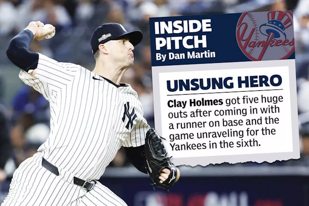 Heroes, zeros from Yankees’ ALDS Game 1 win: Clay Holmes comes up big