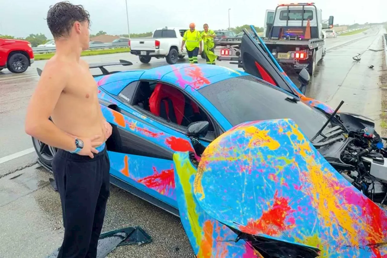 YouTuber Jack Doherty Crashes $200,000 McLaren Sports Car While Livestreaming