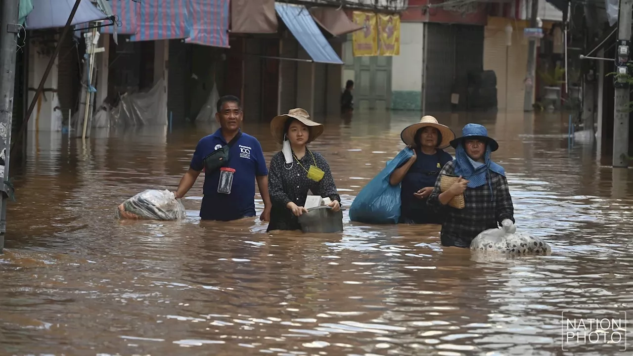 เกาะติดน้ำท่วมทั่วไทย 6 ตุลาคม 2567 เดือดร้อน 34,373 ครัวเรือน